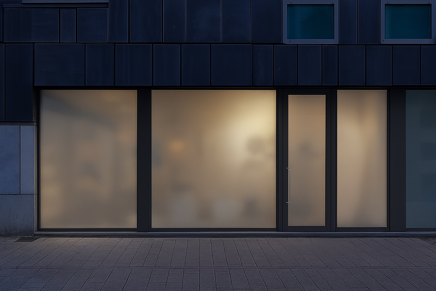 Schakelbare  privacy folie mat / frosted